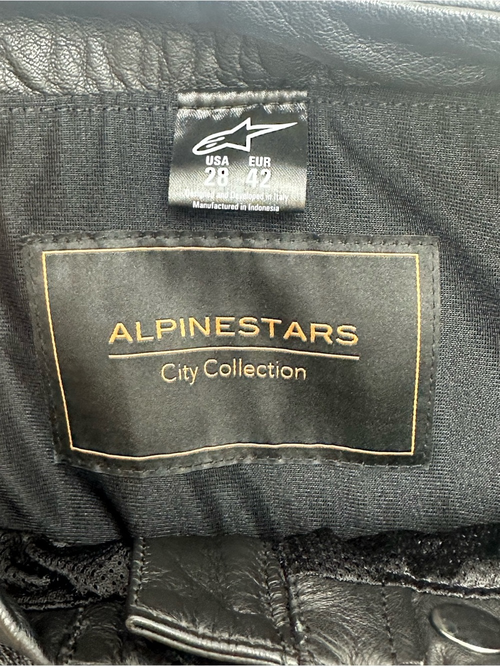 Alpinestars Vika V2 Womens Leather Motorcycle Pants Black NWT US Size 6 - Picture 8 of 10